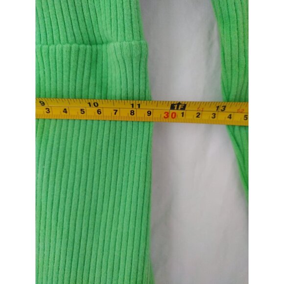 Isabel, long-sleeved blouse, for women, Polyester, Spandex, Green, Size S, NWT - Picture 4 of 5